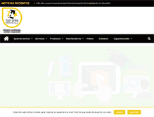 Tablet Screenshot of lostreseditores.com